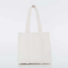 Wine Tote - Canvas -  4 Bottle - Natural