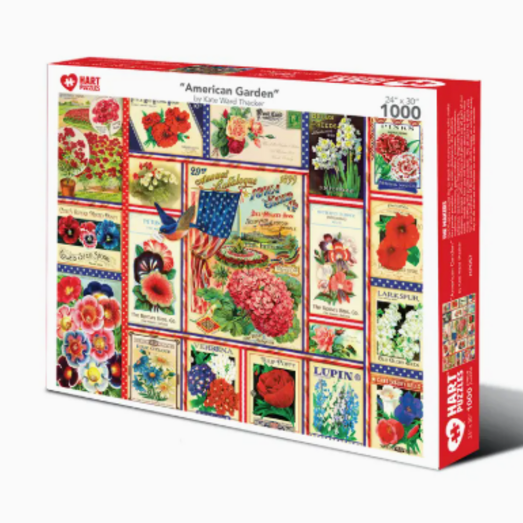 MH Puzzle - American Garden  - 1000 pieces