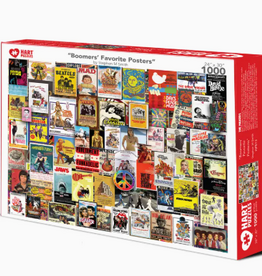 MH Puzzle - Boomers' Favorite Posters  - 1000 pieces