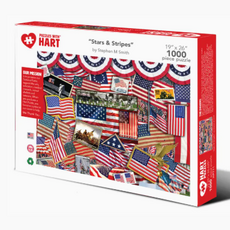 MH Puzzle - Stars & Stripes  - 1000 pieces