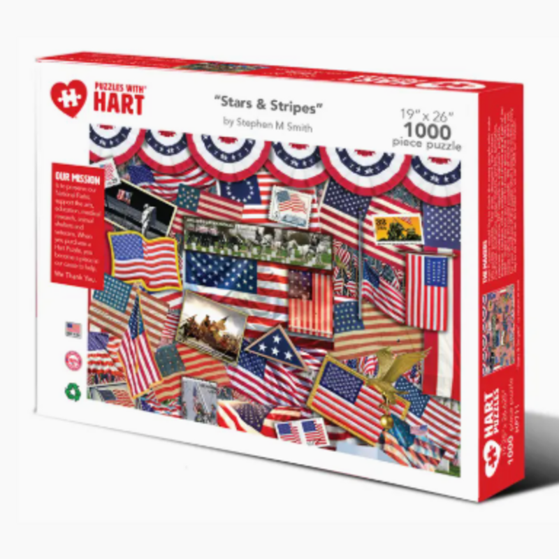 MH Puzzle - Stars & Stripes  - 1000 pieces