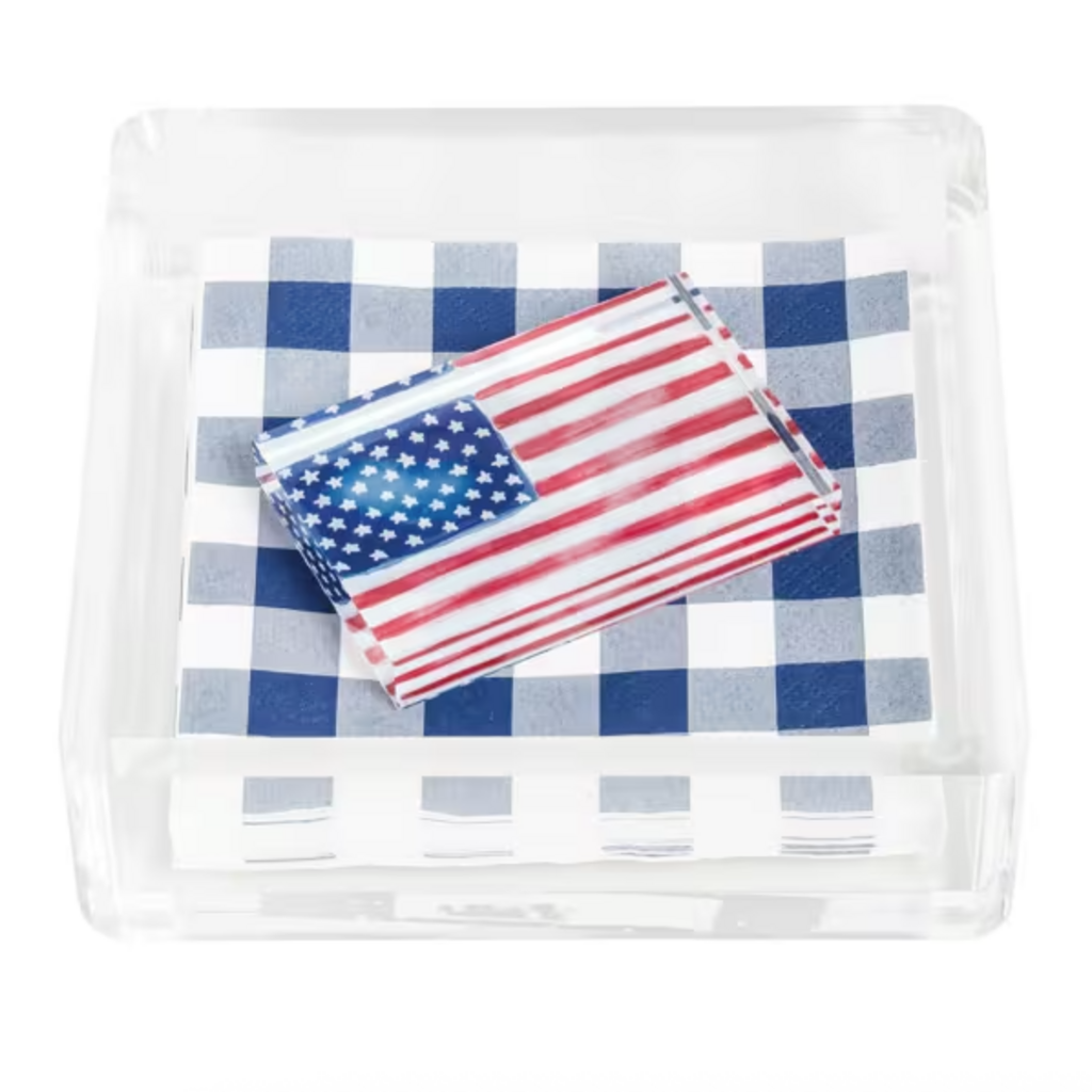Napkin Holder Set - Acrylic - S/3 -