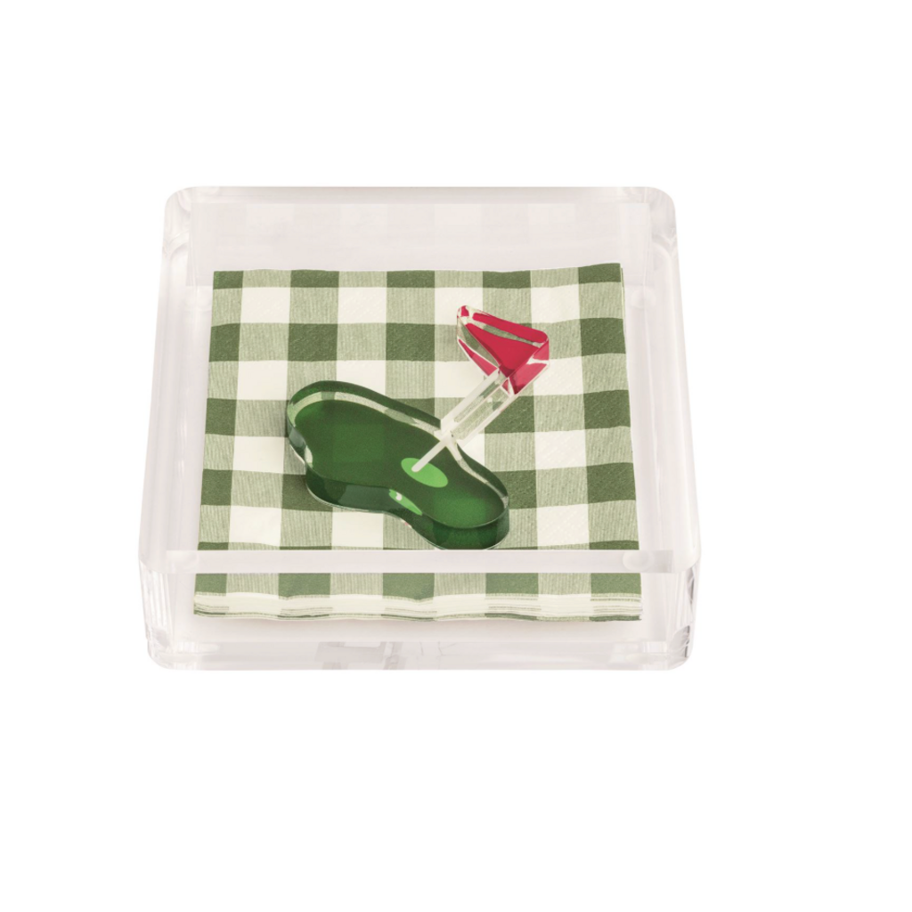 Napkin Holder Set - Acrylic - S/3 -