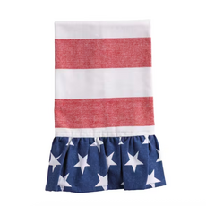 Towel - Americana - Flounce Hem -