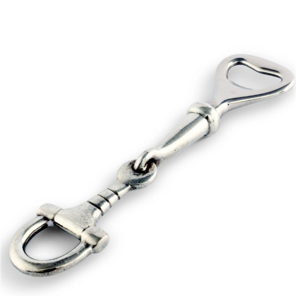 Bottle Opener - Horse Bit - Pewter/Stainless