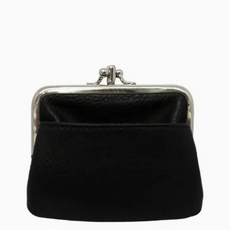 Coin Purse - Vegan Leather - Outside Pocket -