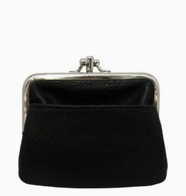 Coin Purse - Vegan Leather - Outside Pocket -