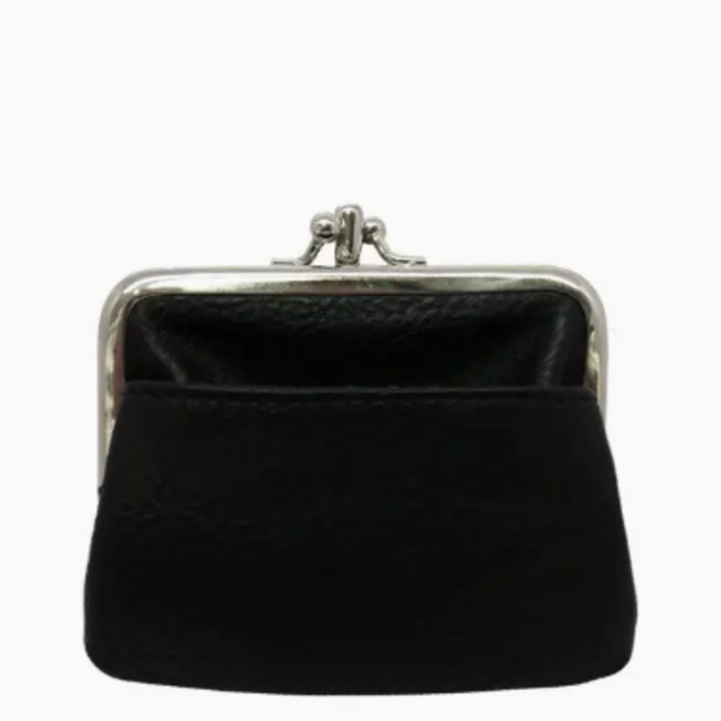 Coin Purse - Vegan Leather - Outside Pocket -