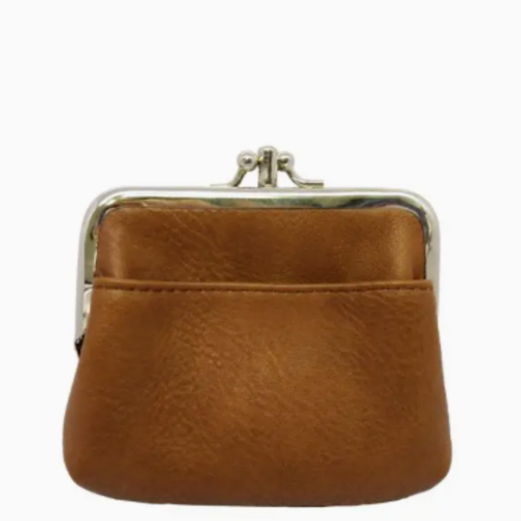 Coin Purse - Vegan Leather - Outside Pocket -