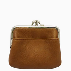 Coin Purse - Vegan Leather - Outside Pocket -