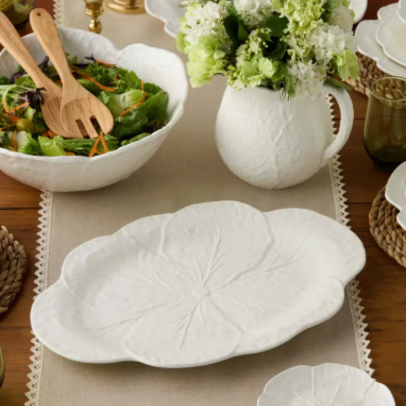Serveware - Le Jardin - Cabbage - White -