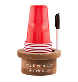 Disposable Cup & Marker Set