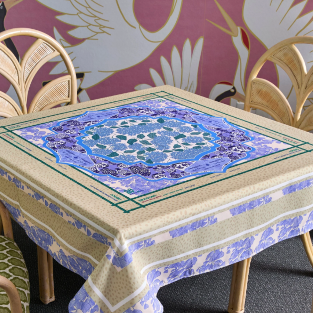 Mahjong Tablecloth - 56x56" -