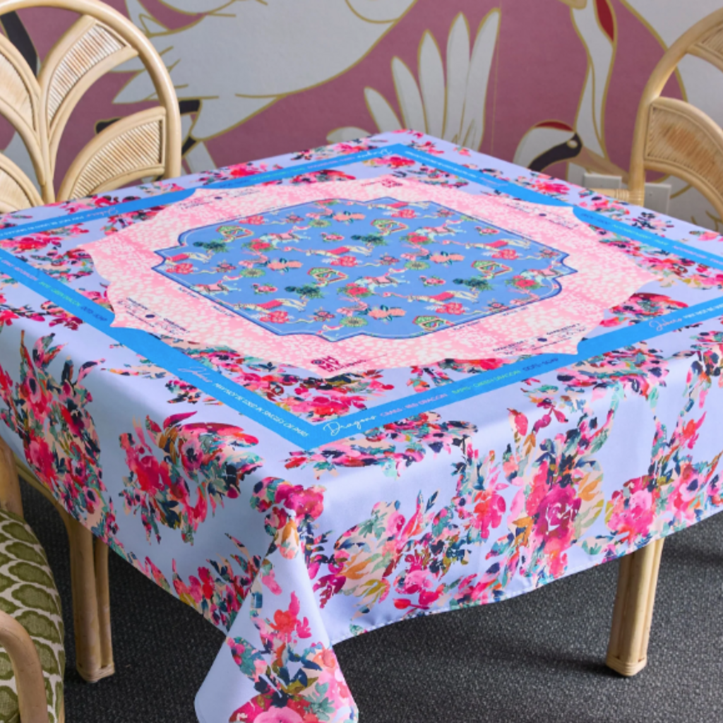 Mahjong Tablecloth - 56x56" -