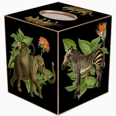 Tissue Box Cover - Decoupage - Hand-Made -