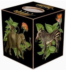 Tissue Box Cover - Decoupage - Hand-Made -