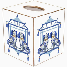 Tissue Box Cover - Decoupage - Hand-Made -