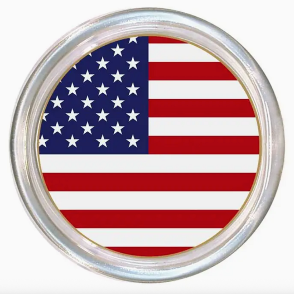 Wine Coaster - Flag - 5"