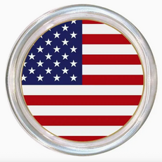 Wine Coaster - Flag - 5"