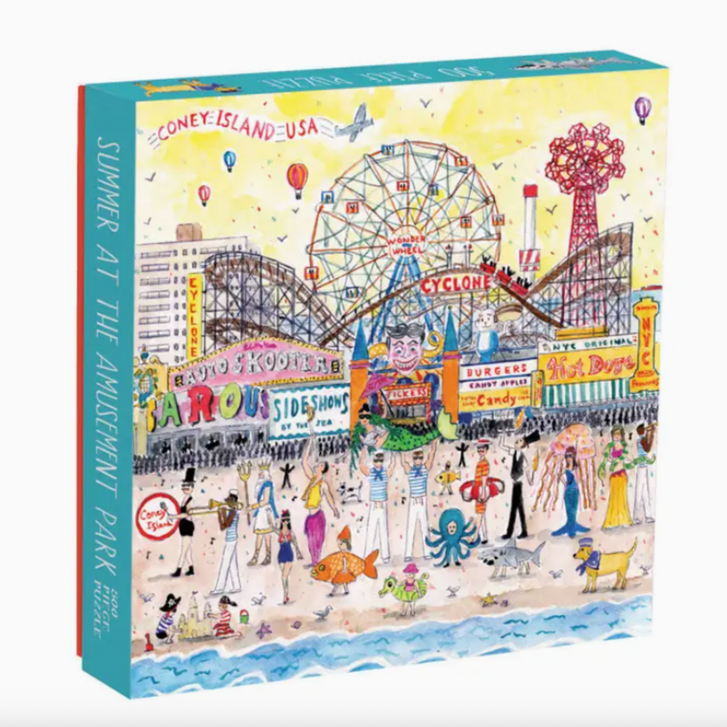 Puzzle - 500 Piece - Michael Storrings - Summer at the Amusement Park