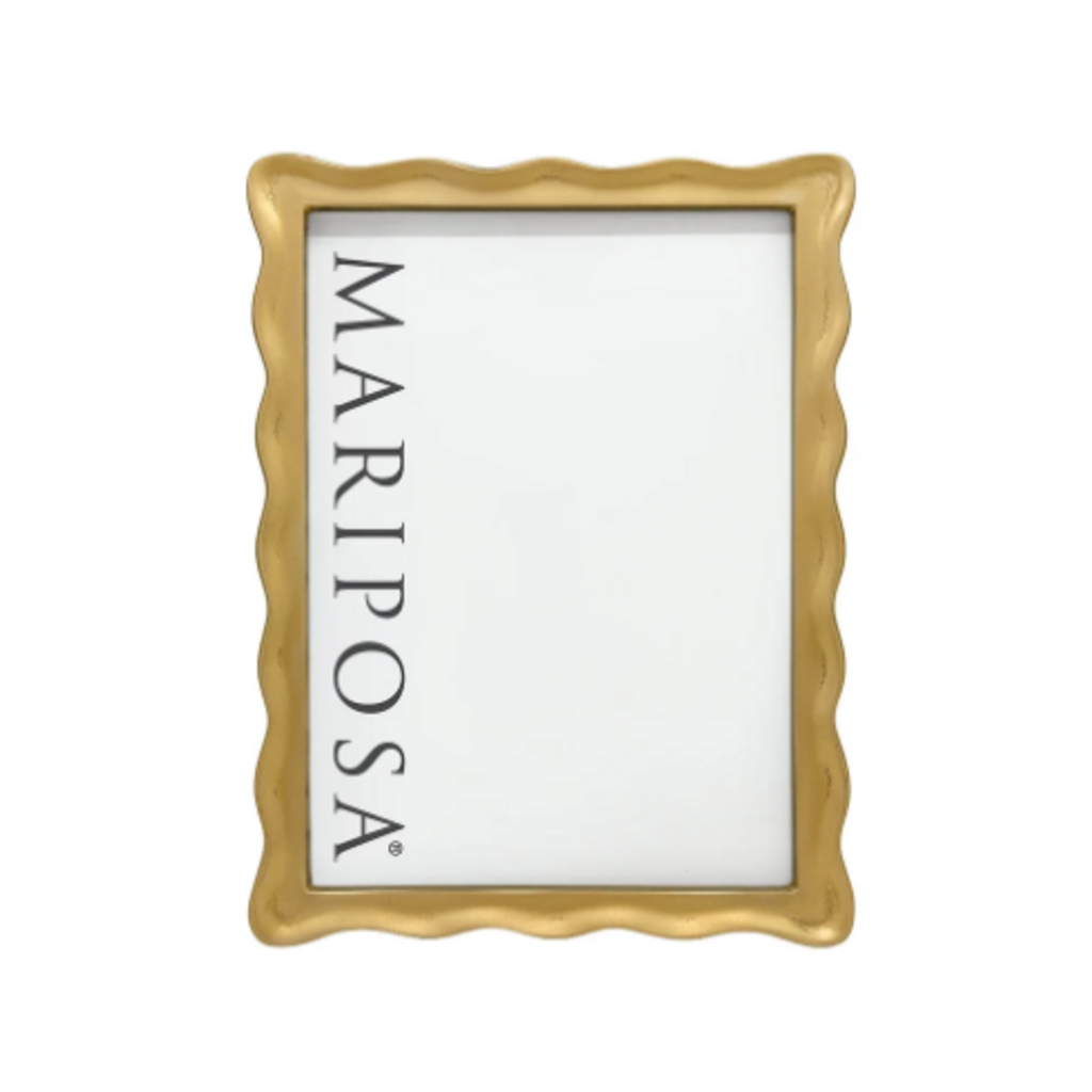 Frame -  Wavy - Gold -  8x10"