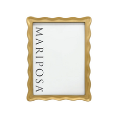 Frame -  Wavy - Gold -  8x10"
