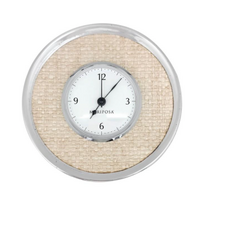 Clock - Coconut Grove - Signature Round - 4.92"x1.37"