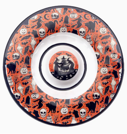 Chip & Dip - Halloween Hocus Pocus -Melamine - 14.5"