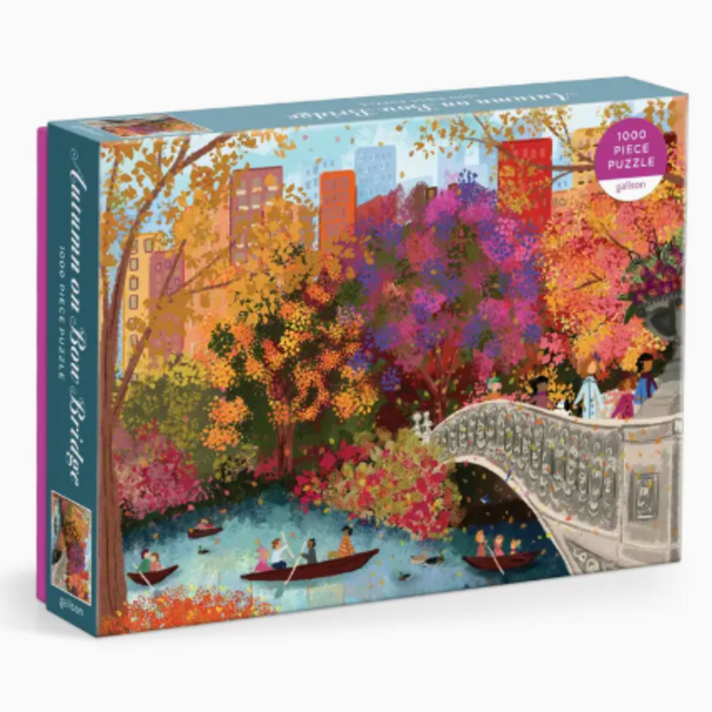 Puzzle -  Joy Laforme - Autumn on the Bow Bridge - 1000 Piece