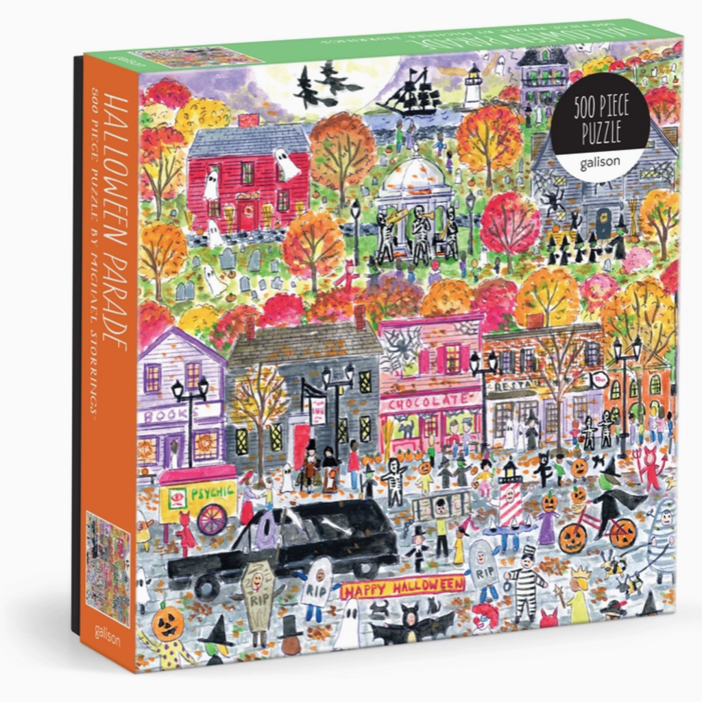 Puzzle -  Michael Storrings - Halloween Parade - 500 Piece