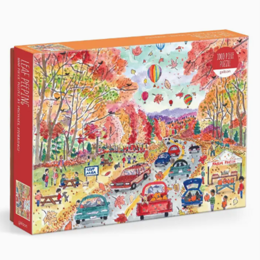 Puzzle -  Michael Storrings - Leaf Peeping - 1000 Piece