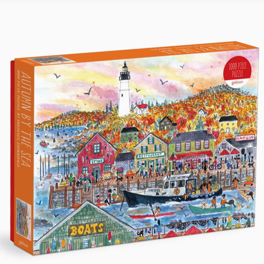 Puzzle -  Michael Storrings - Autumn by the Sea - 1000 Piece
