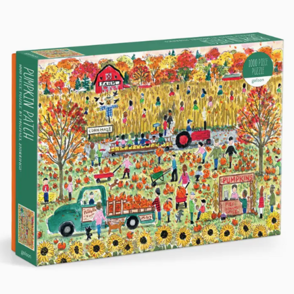 Puzzle -  Michael Storrings Pumpkin Patch - 1000 Piece