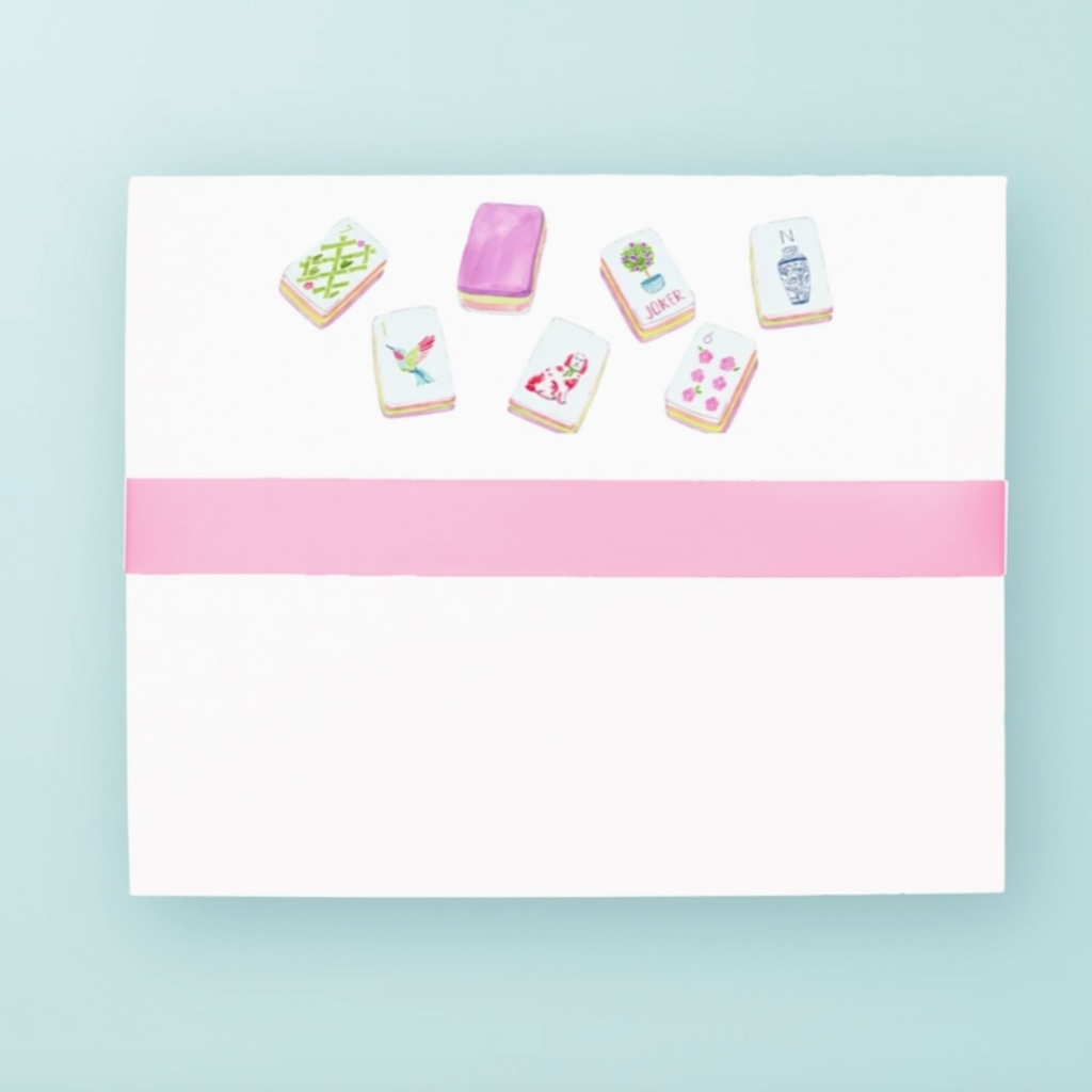 Notepad - Lux Slab - Large - Mahjong Tiles - 8.5x11" - 140 sheets
