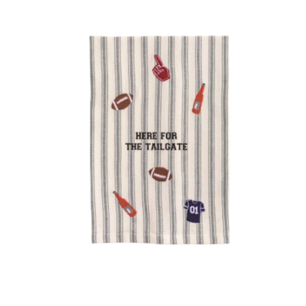 Hand Towel - Football - Embroidered -