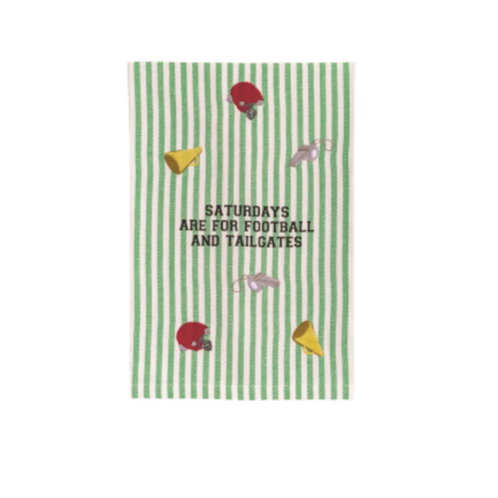 Hand Towel - Football - Embroidered -