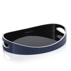 Tray - Lacquered - Noir Marine -