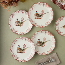 Dinnerware - Pheasant Grove - S/4 -