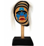 Bella Coola Style Mussel Shell Rattle