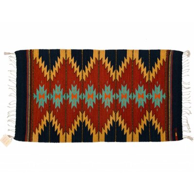 Small Hand Made Brightly Coloured Rug