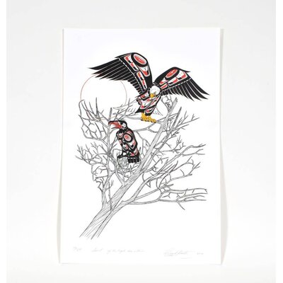Richard Shorty print ''Spirit of the Eagle lies within"