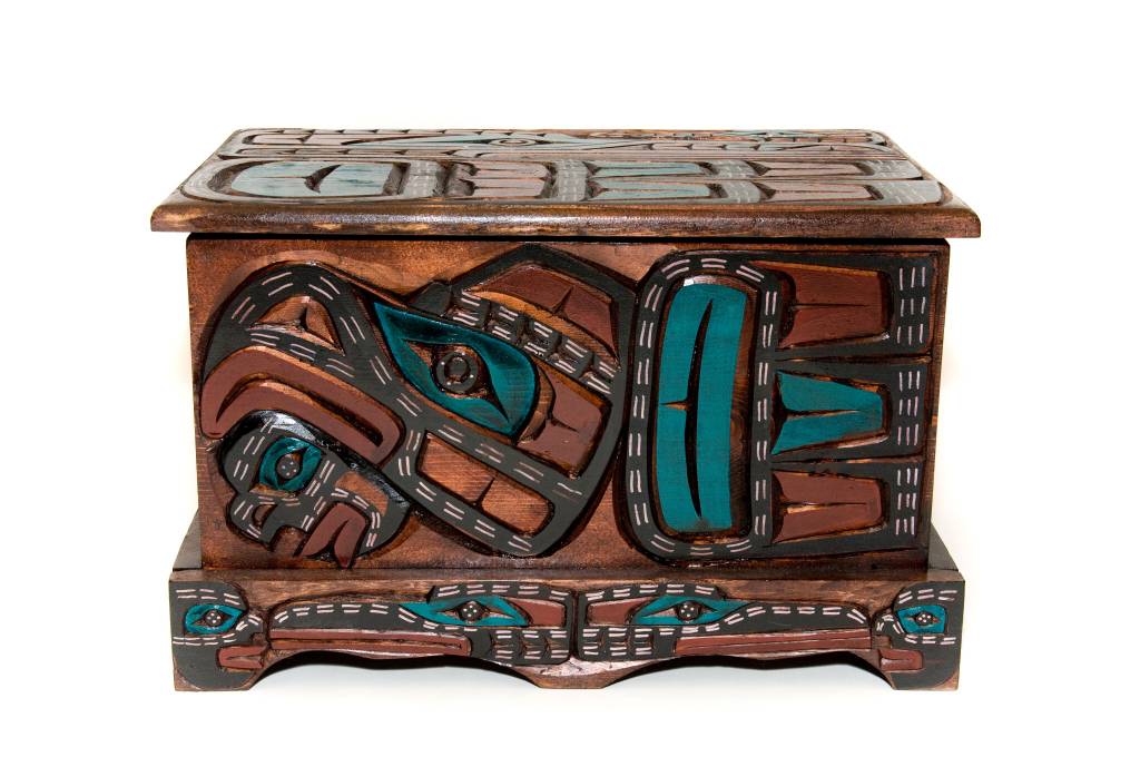 CUSTOM ORDER  Eagle Dancer | Raven | Wolf Dancer Chest