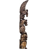 SOLD  Thunderbird, Bear, Wolf plaque