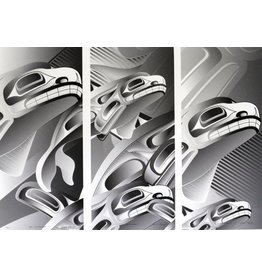 'Still Making Waves' triptych print by Alano Edzerza