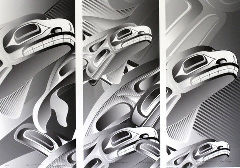 Alano Edzerza 'Still Making Waves' Print | Cheryl's Trading Post