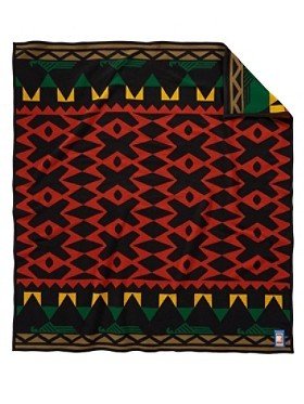 Buell #6 Pendleton Robe Black