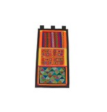 Wall Hanging constructed from 3 Molas (Kuna).