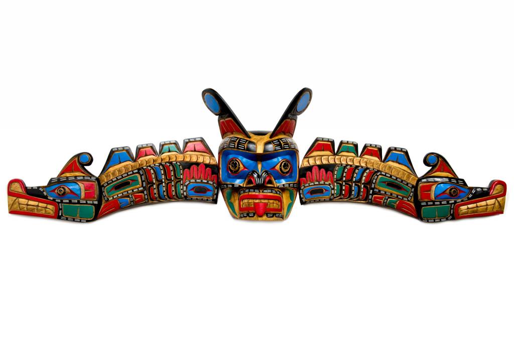 Indigenous Art Sisiutl Mask (Two-headed sea serpent)