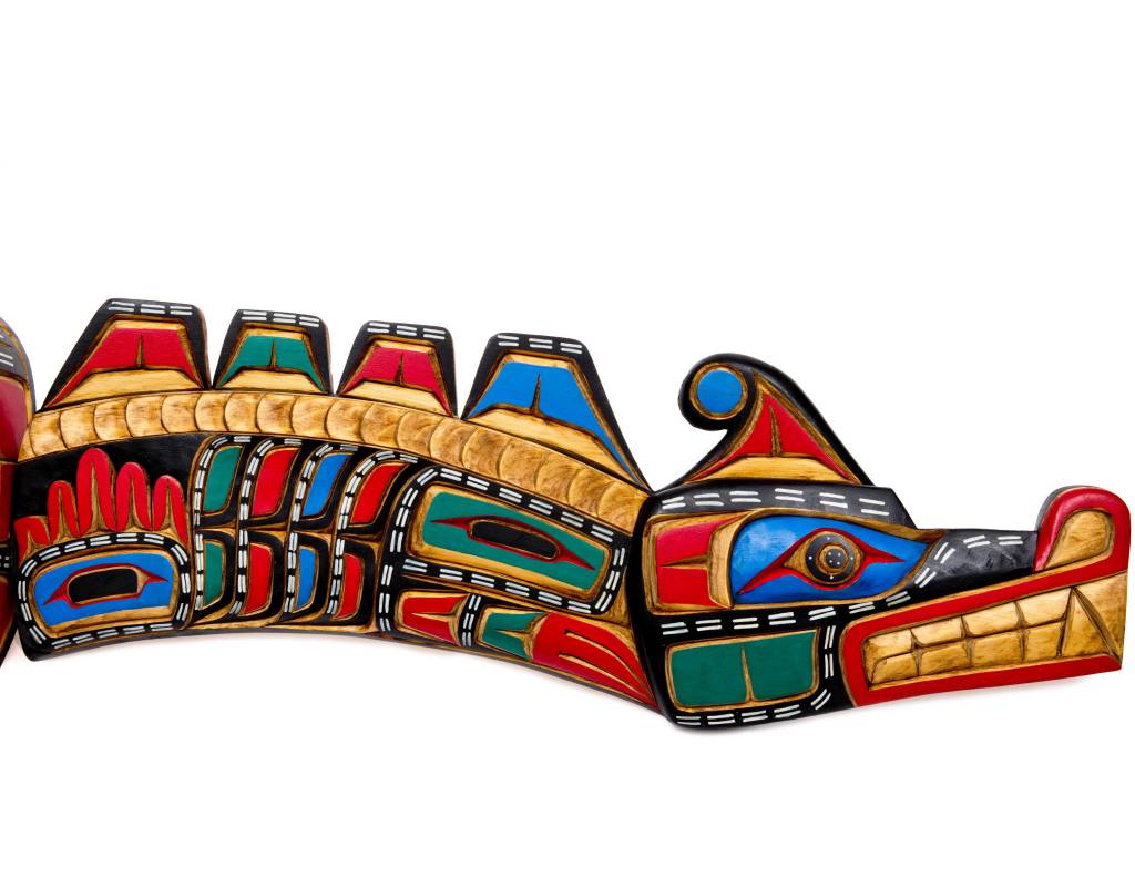 CUSTOM ORDER  Indigenous Art Sisiutl Mask (Two-headed sea serpent)