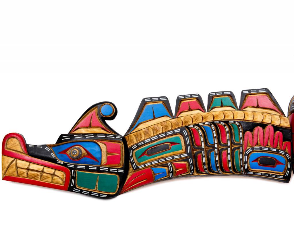 CUSTOM ORDER  Indigenous Art Sisiutl Mask (Two-headed sea serpent)